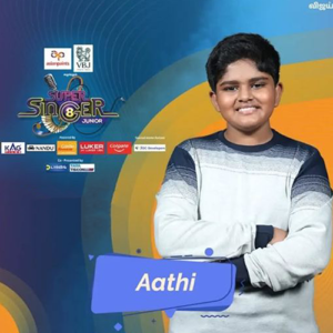 Aathi Srinivasan - contended on Super Singer S8.